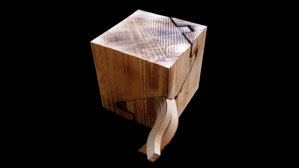 escultura 004 innovacion madera roble aliso sauce estrella