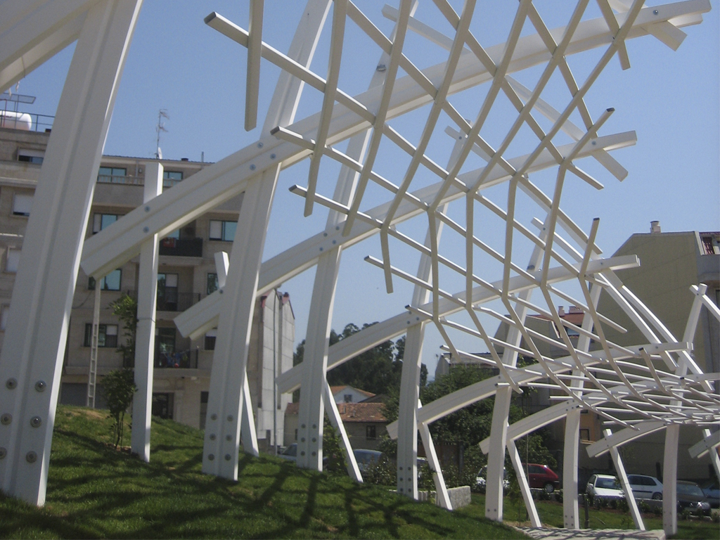 secuencia de proxectos e obras de arquitectura en Vigo e arredores do arquitecto