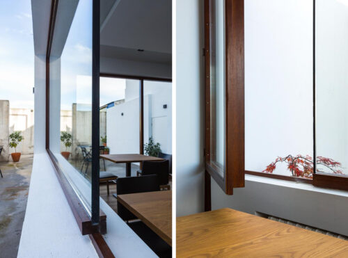 detalle-carpinterias-reforma-restaurante-arquitecto-moana-pradoviejo-ventanas-madera-iroko-cristal-vivo
